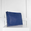 Givenchy Blue Grained Medium Antigona Clutch