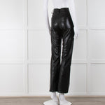 Seven For All Mankind Vegan Leather Bootleg Trousers