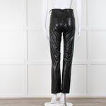 Seven For All Mankind Vegan Leather Bootleg Trousers