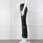 Seven For All Mankind Vegan Leather Bootleg Trousers