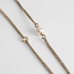 Chanel Light Gold CC Pendant Necklace