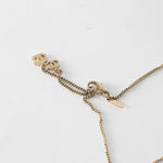 Chanel Light Gold CC Pendant Necklace