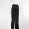 Anine Bing Black Straight Leg Trousers