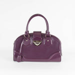 Louis Vuitton Purple Bowling Montaigne PM Epi Leather Bag