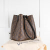 Louis Vuitton NeoNoe Monogram Hobo Bag with Black Trimmings