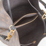 Louis Vuitton NeoNoe Monogram Hobo Bag with Black Trimmings