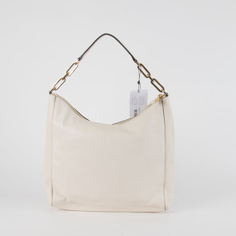 Michael Kors Cream Saddle Bag