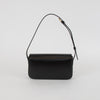 Celine Black Calf Skin Claude Shoulder Bag