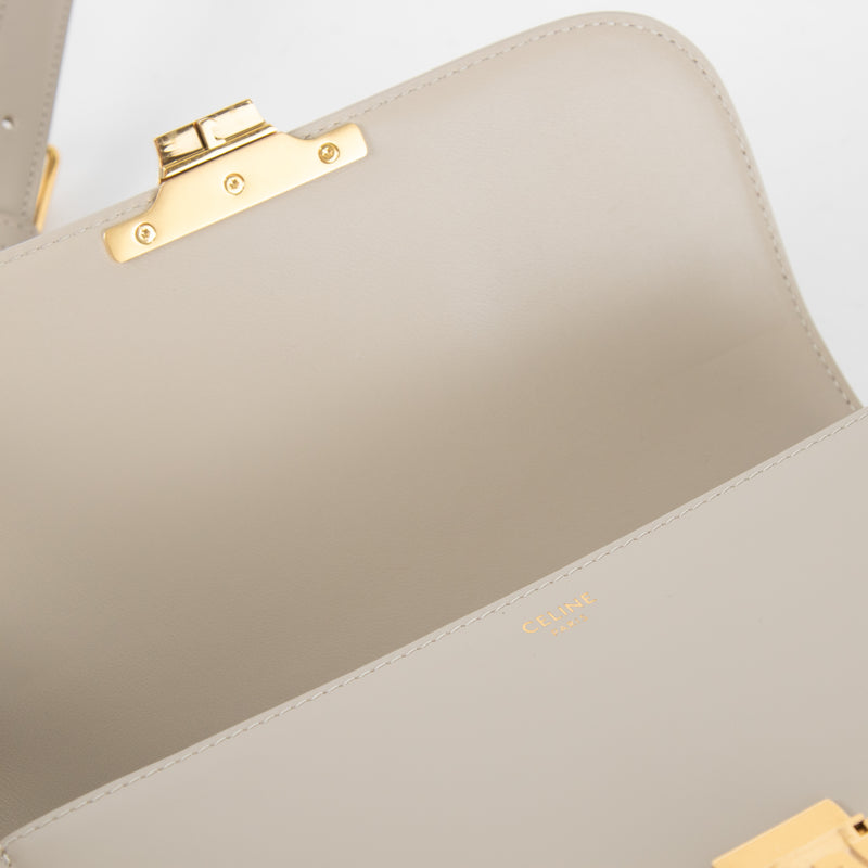 Celine Classique Triomphe Bag in Light Beige