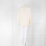 RAEY Ivory Merino Fitted Roll Neck