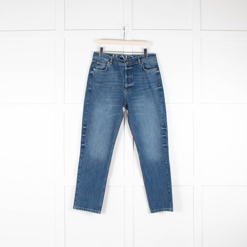 Raey Blue Denim Straight Leg Jeans