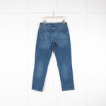 Raey Blue Denim Straight Leg Jeans