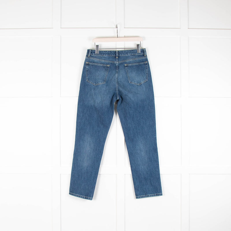 Raey Blue Denim Straight Leg Jeans