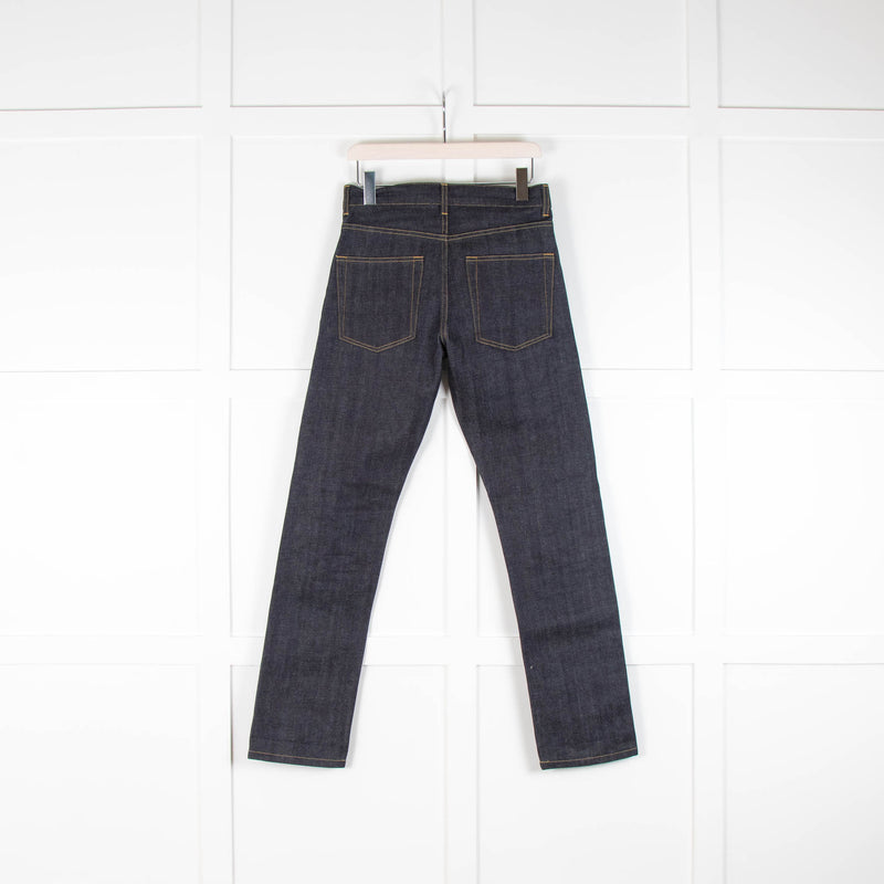 Raey Dark Rinse Slim Leg Jeans