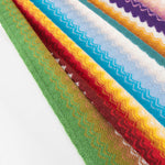 Missoni Multicolour Wavyline Pattern Scarf