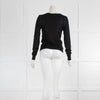 Dolce & Gabbana Black Silk Cardigan