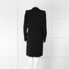 Emilio Pucci Black Gold Button Fitted Coat