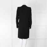 Emilio Pucci Black Gold Button Fitted Coat