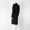 Emilio Pucci Black Gold Button Fitted Coat