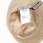 Prada Beige Re-Nylon Bucket Hat