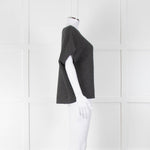 Piazza Sempione Grey Wool Blend Sleeveless Sweater