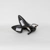 Gucci Black Patent Leather Ankle Strap Heels