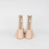 AGL Tiggy Cream Boots With Block Heel