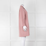 S'Max Mara Rose Pink Double Faced Wool Coat