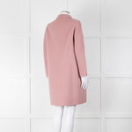 S'Max Mara Rose Pink Double Faced Wool Coat