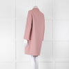 S'Max Mara Rose Pink Double Faced Wool Coat