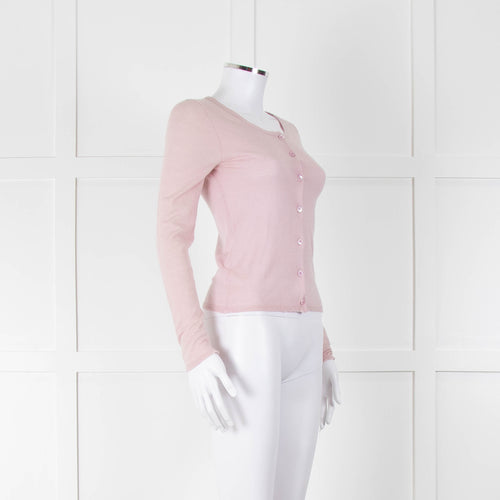 Strenesse Pink Fine Cashmere Cardigan