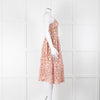 Self-Portrait Pink Lace Shoestring Strap Dress