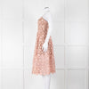 Self-Portrait Pink Lace Shoestring Strap Dress