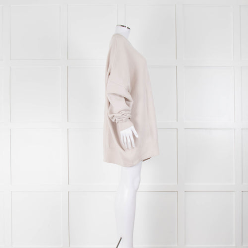 Extreme Cashmere Light Beige Cashmere Jumper