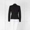 Isabel Marant Etoile Black Double Breasted Wool Fitted Blazer