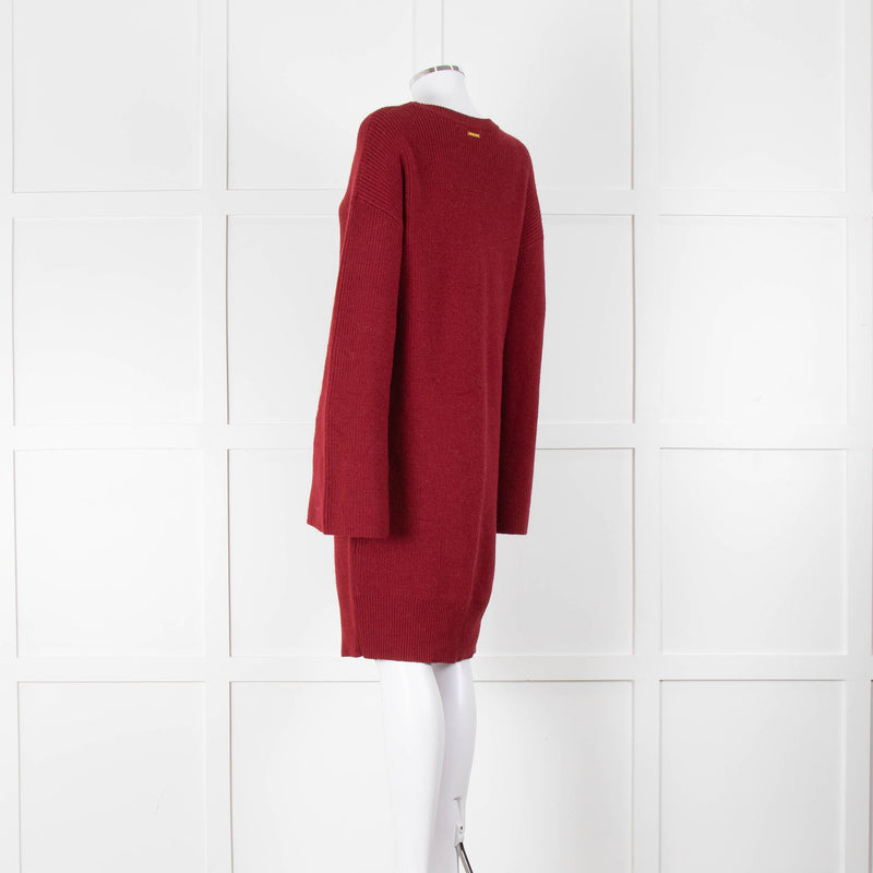 Michael Kors Red Knit Dress