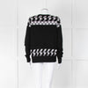 Coach Black Jacquard Sweater