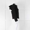 Philip Lim Black Hooded Twill Short Jacket