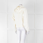 Philip Lim Cream Twill Hooded Short Jacket