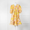 Stine Goya Volume Yellow Orange Amira Dress