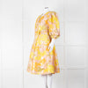 Stine Goya Volume Yellow Orange Amira Dress