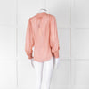 Rebecca Taylor Pink Stripe Silk Blouse