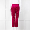 Wyse Fuschia Velvet Sandrine Trousers