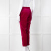 Wyse Fuschia Velvet Sandrine Trousers