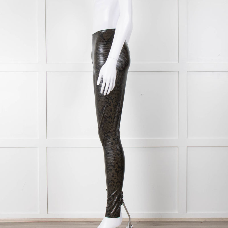 Commando Khaki Snake Print Leggings