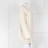 Raey Cream Cable Knit Chunky Long Cardigan