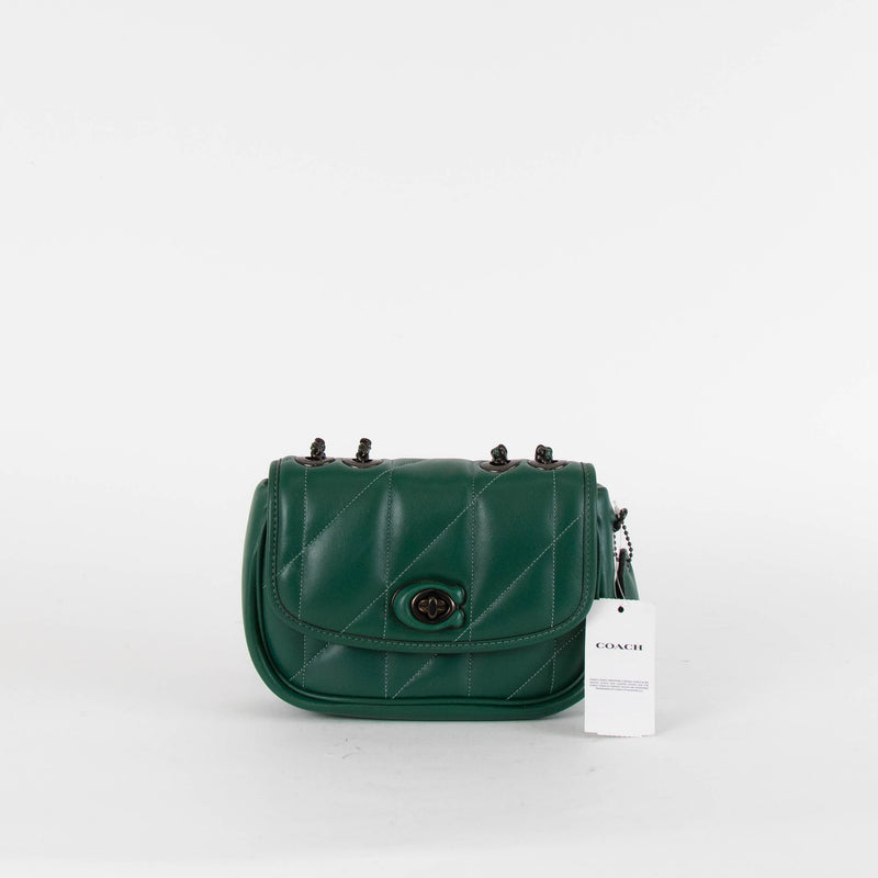 Coach Green Small Madison Pillow Shoulder Bag