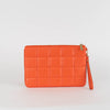 Michael Kors Orange Large Jet Set Zip Pouch