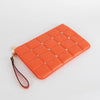 Michael Kors Orange Large Jet Set Zip Pouch