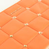 Michael Kors Orange Large Jet Set Zip Pouch